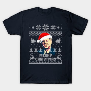 John F Kennedy Merry Christmas T-Shirt